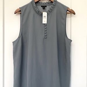 Brand new Ann Taylor dusty blue shell